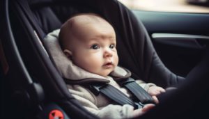 Når kan barn sitte foran i bilen?